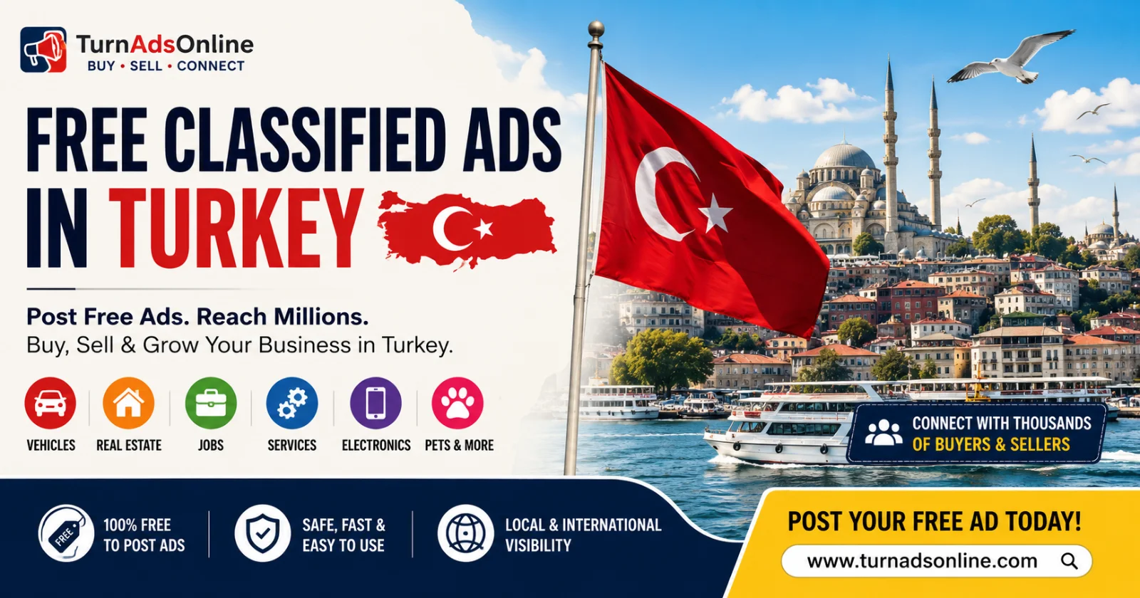 Free Classified Ads in Turkey: The Ultimate Guide to Turkey Classified Ads in 2026