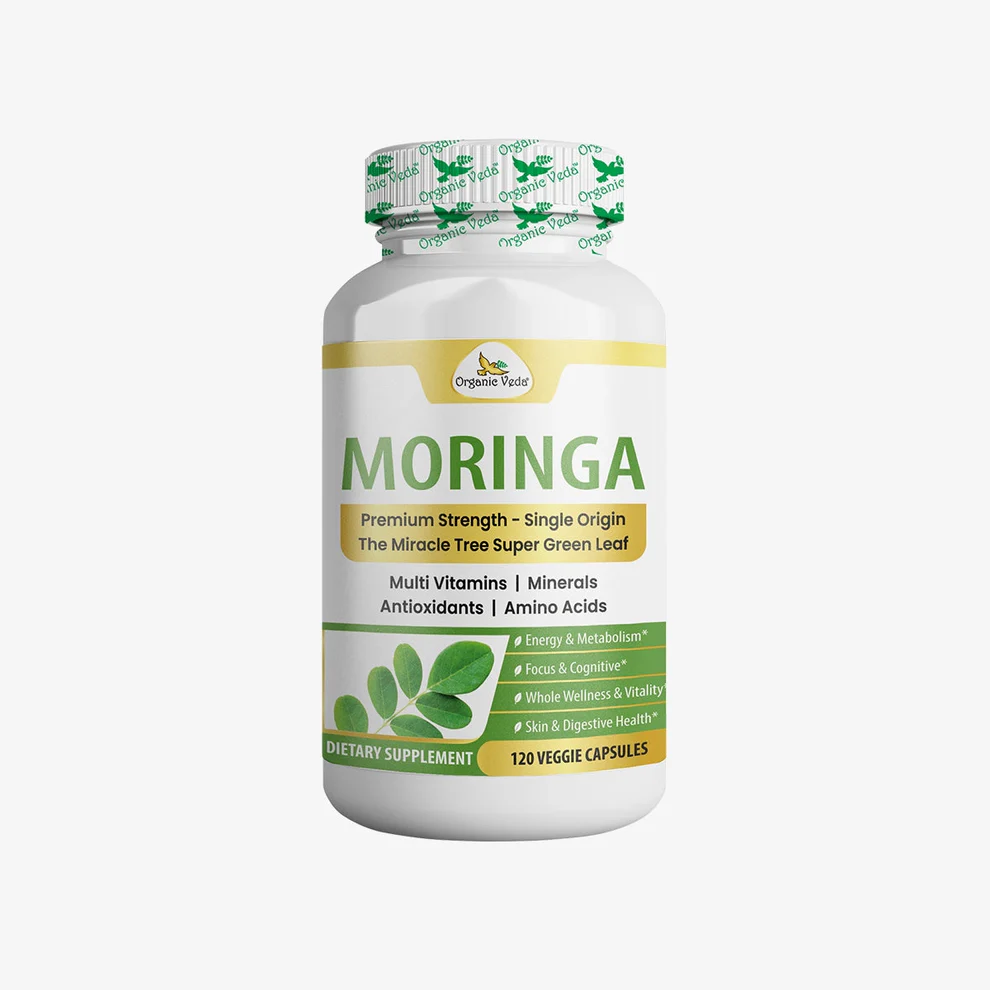 Buy Moringa Capsules Online for Easy Daily Wellness | Organicveda