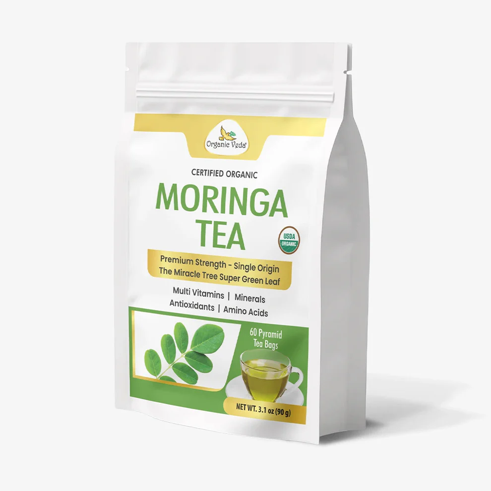 Premium Moringa Tea Available for Quick Online Purchase | Organicveda