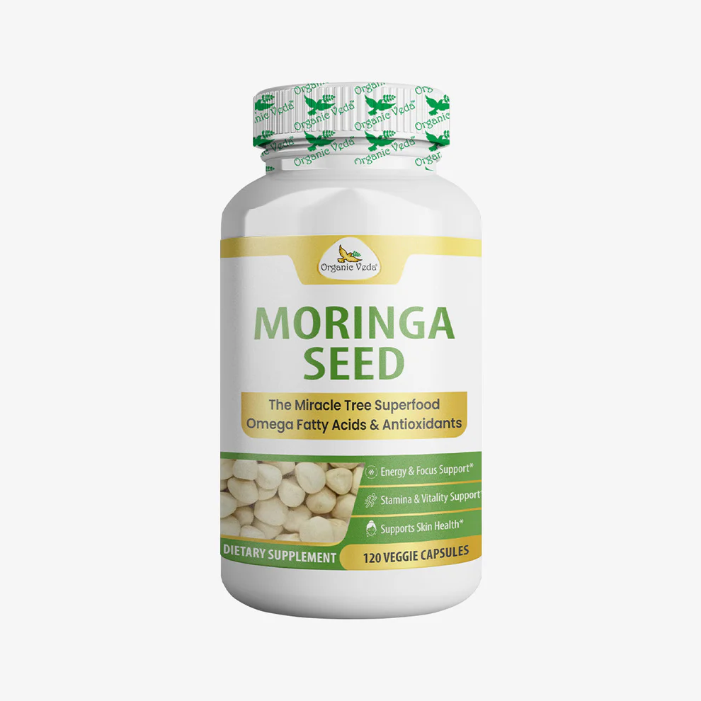 Buy Organic Moringa Seed Capsules for Daily Use | Organicveda