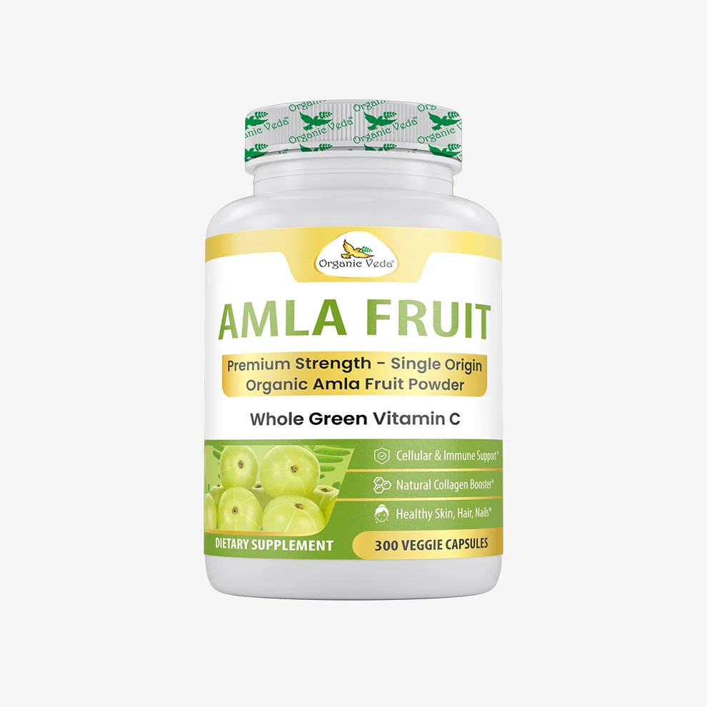 Shop High-Quality Amla Capsules for Everyday Use | Organicveda