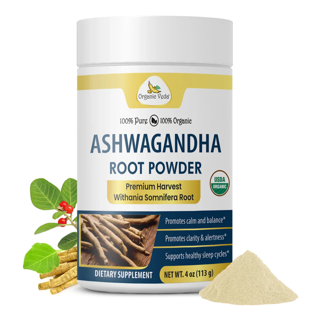 Order Pure Ashwagandha Root Powder for Your Daily Routine | Organicveda