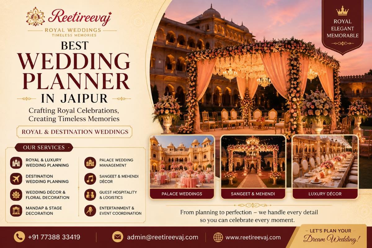 Best Wedding Planner in Jaipur for Royal & Destination Weddings