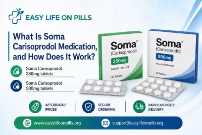 What Is Soma Carisoprodol Medication, and How Does It Work?