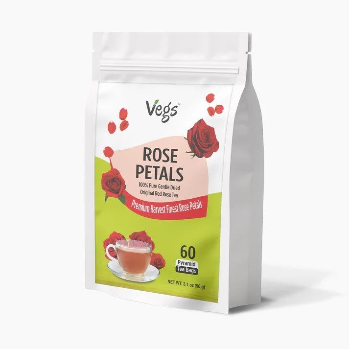 Rose Petals Tea Bags for a Naturally Floral Tea Experience
