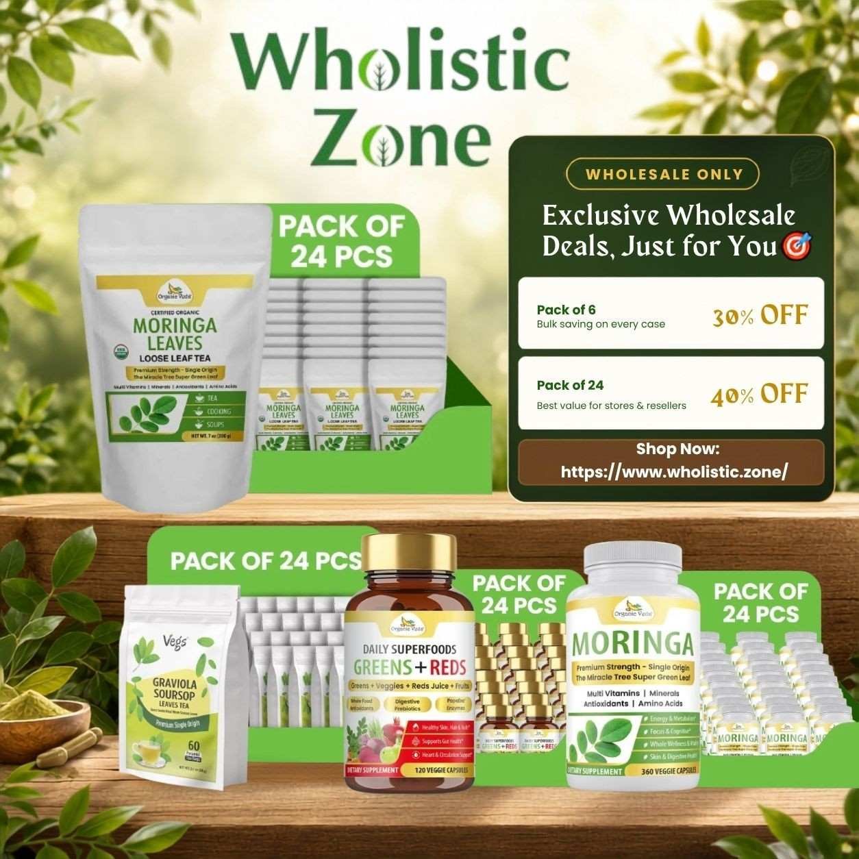 Bulk Supplements for Sale – Exclusive Pack Savings from Wholistic Zone