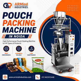 Pouch Packing Machine in Noida – Armind Industries