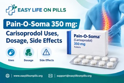 Pain-O-Soma 350 mg: Carisoprodol Uses, Dosage, Side Effects