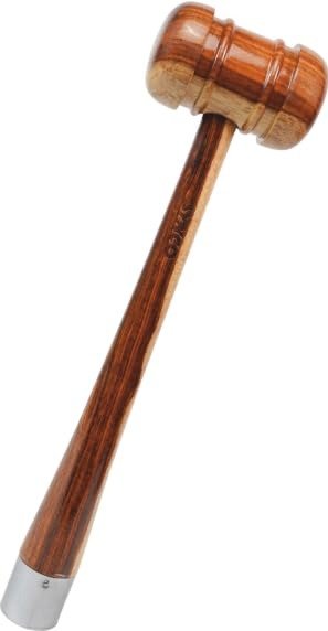 Bat Knocking Hammer with Cone Grip Handle Sheesham Wood 17inch – Synco