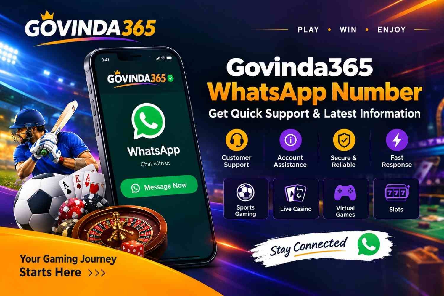 Govinda365 Online Contact Information