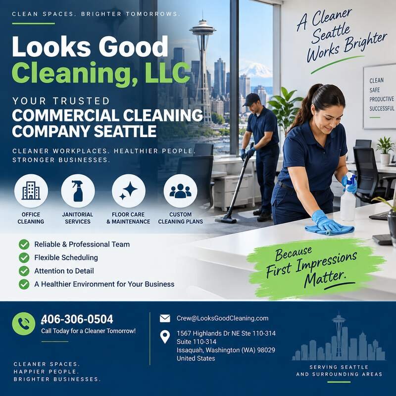 Reliable Commercial Cleaning Services for Seattle Businesses