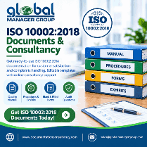 ISO 10002:2018 Manual, Procedures & Forms