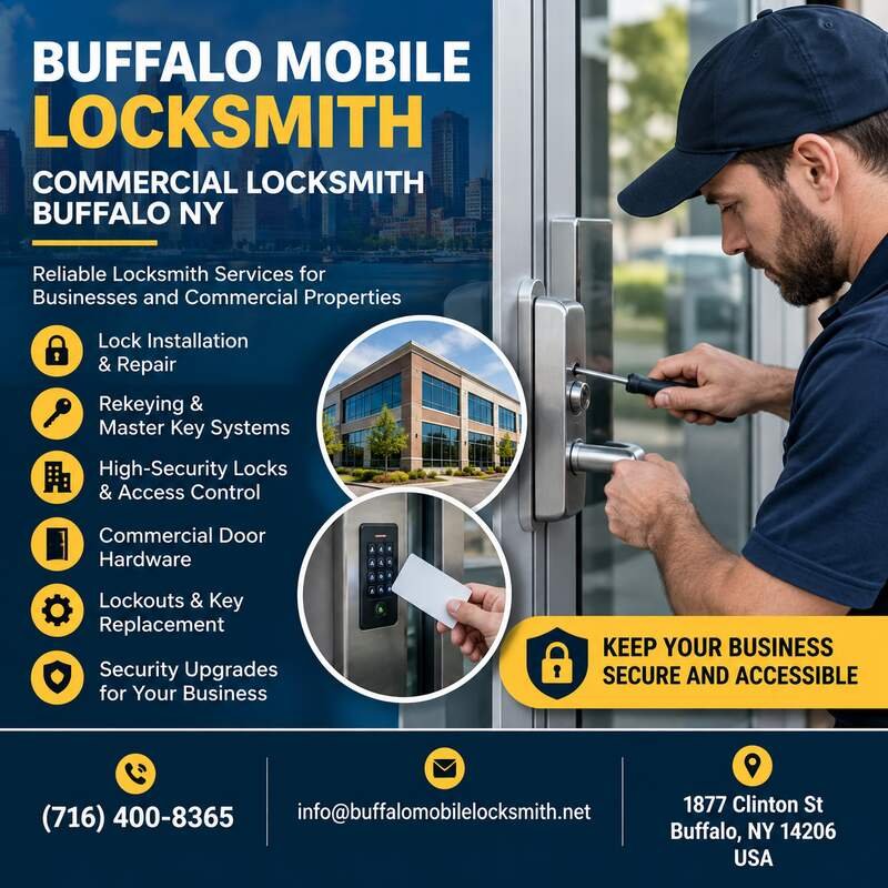 Commercial Locksmith Buffalo NY | Buffalo Mobile Locksmith