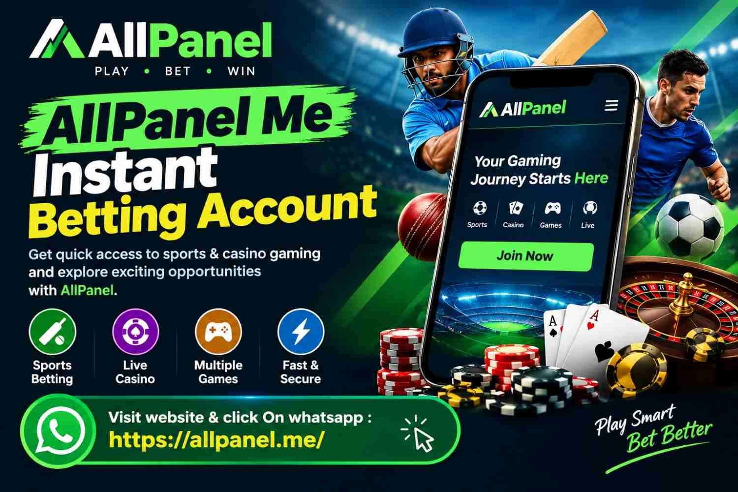 Get Information About AllPanel Me Instant Betting Account