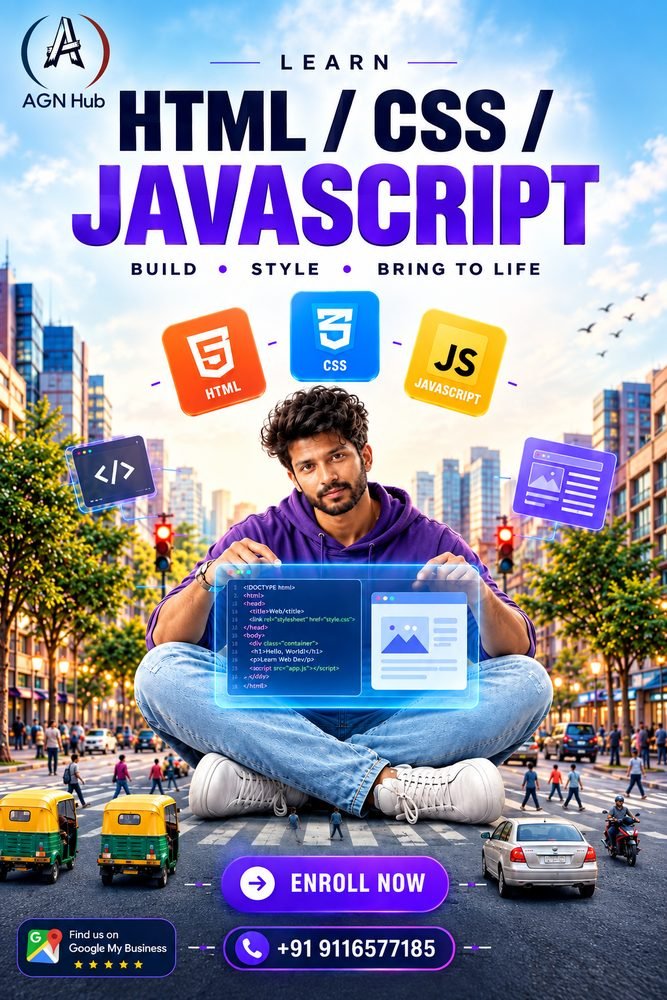Web Development Course in Jaipur | Learn HTML, CSS & JavaScript