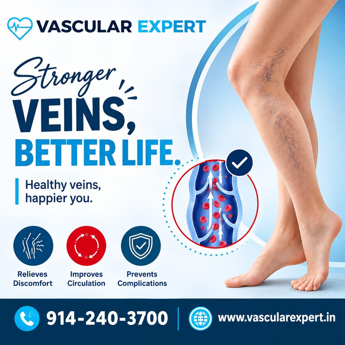 Advanced Vascular Treatment & Vein Care | Stronger Veins, Better Life