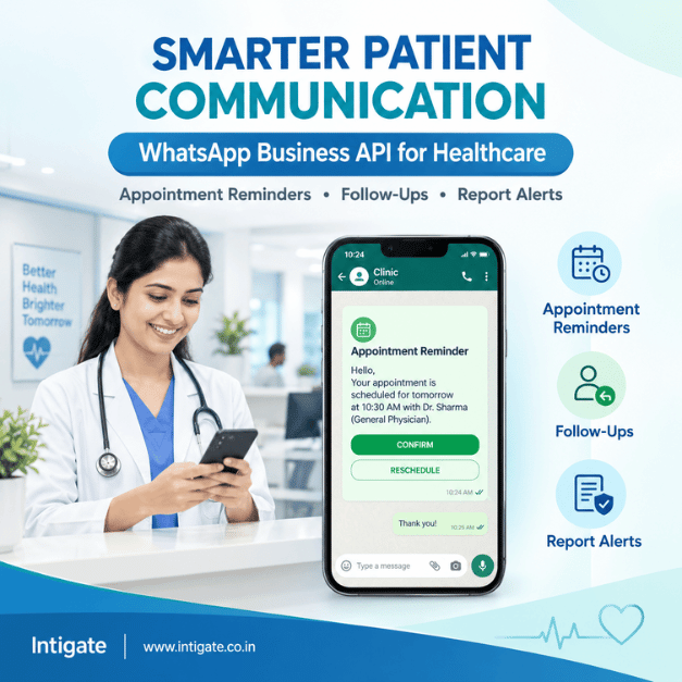 WhatsApp Business API for Healthcare | Intigate