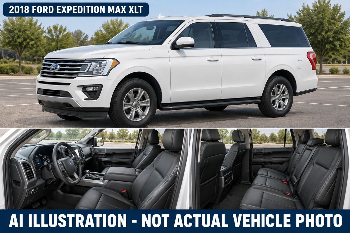 2018 Ford Expedition MAX XLT 4WD - $12,000 - 117,000 Miles