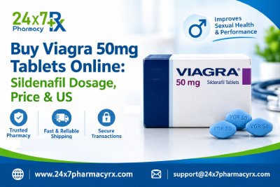Buy Viagra 50mg Tablets Online: Sildenafil Dosage, Price & US