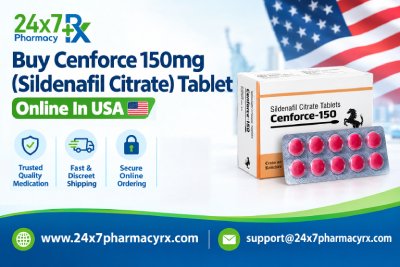 Buy Cenforce 150mg (Sildenafil Citrate) Tablet Online In USA