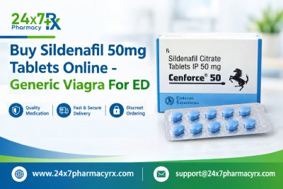 Buy Sildenafil 50mg Tablets Online - Generic Viagra For ED