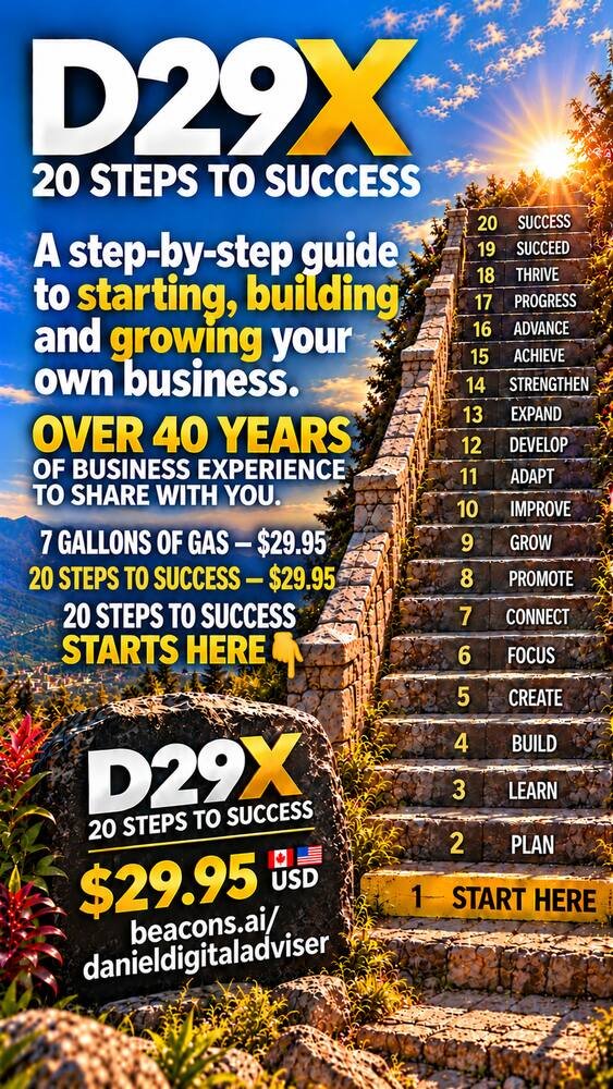 Start Your Business With a Clear 20-Step Roadmap