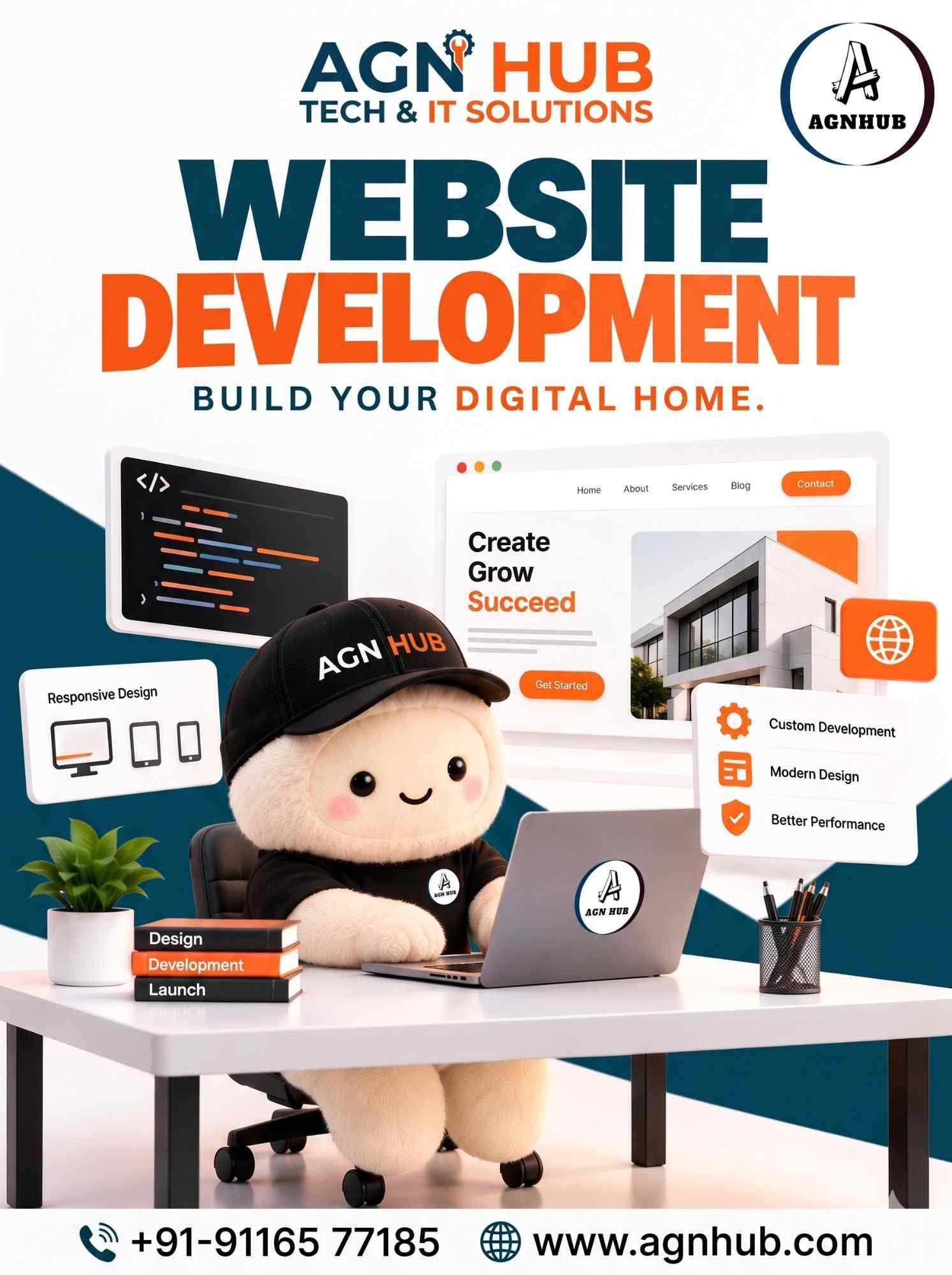 Empower Your Business with AGN HUB Tech & IT Solutions | Complete Digital Services