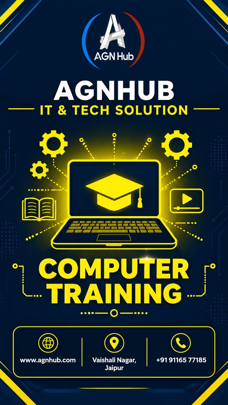 Computer Training Institute in Jaipur | AGNHUB IT & Tech Solution