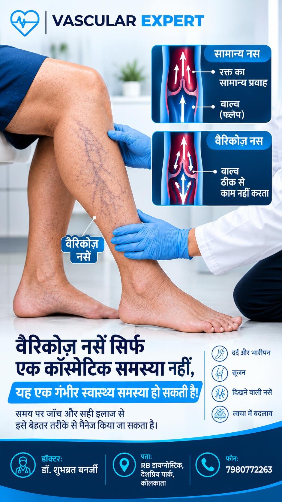 Varicose Veins Treatment in Kolkata | Dr. Shubhabrata Banerjee
