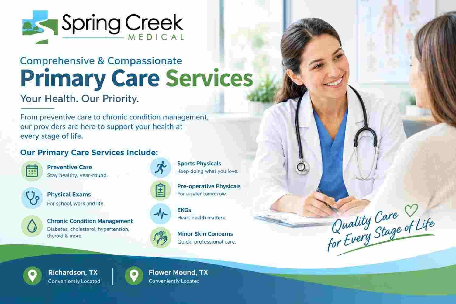 Primary Care in Richardson Texas | Personalized Medical Services