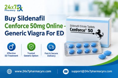 Buy Sildenafil Cenforce 50mg Online - Generic Viagra For ED