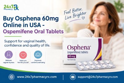 Buy Osphena 60mg Online in USA - Ospemifene Oral Tablets